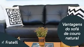 Vantagens de um sofá de couro natural | Fratelli House