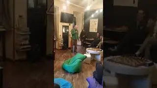 Shota Iatashvili reading chess poetry