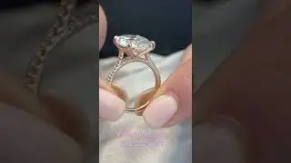 Exclusive oval cut diamond engagement ring - briobella || latest Diamond ring designs 2022