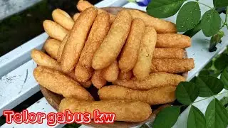 Cemilan diet❤resep telor gabus kw paling enak❤cemilan DWS, DEBM