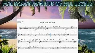 Begin the Beguine | Latin Remix | Sax Backing Track | Basi per Sax