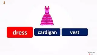 Clothes Vocabulary Quiz for Kids