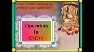 OPERATOR IN C/C++