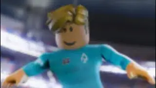 Playing Soccer legends beta in Roblox