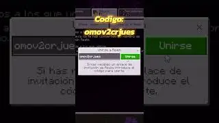 C&oacute;digo para realm #minecraft #realms #minecraftrealms #bedrock #minecraftmemes