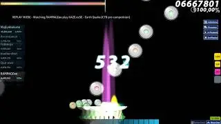 [osu!catch] RAMPAGE88 | KAZE.o2SE - Earth Quake [CTB pro competition] SS #1 Loved