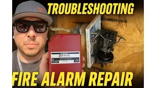 Troubleshooting a homes fire alarm system. 