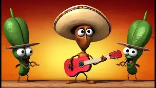 La Cucaracha Karaoke 🪳 | Canciones Infantiles en Espa&ntilde;ol | Super Simple Songs