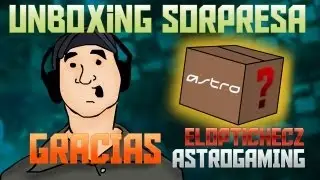 Unboxing sorpresa!! Regalo de mi carnal ELOpTicHECZ y ASTROGAMING!!