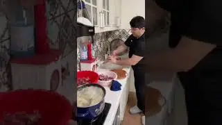 Baboş Ləzzətli Yemək Bişirir Ləman Qonaq Gələcək🏡