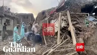 Rescue efforts after Afghanistan earthquake kills more than 800