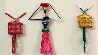 #paper cycle #how to make paper craft cycle #easy paper cycle #madhu sri kitchen #