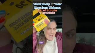 Trying the Viral Cheesy  💣 Tater Kegs from Walmart #foodreview