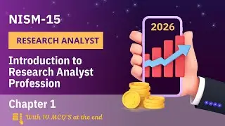 NISM Research Analyst Exam | 2026 | Chapter 1