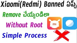 Remove banned apps from phone without root | remove mi browser or other apps from phone
