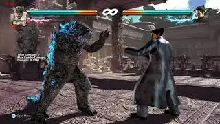 Godzilla Doing illegal Stuff In Tekken 7 😎