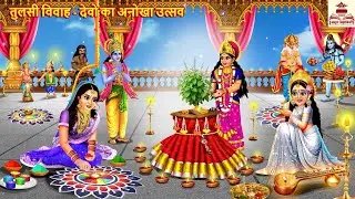 तुलसी विवाह देवो का अनोखा उत्सव  | Devo Ka Anokha Utsav | Bhakti Kahani | Hindi Story |Hindi Kahani