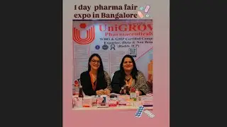 First day pharma fair expo in Bangalore 💊💉🏥