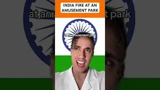 India Fire At An Amusement Park