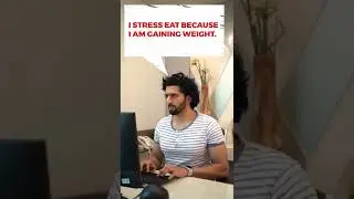 Stress Eating Due to Weight Gain or Gaining Weight Due to Stress?@VijayThakkarFitness  #Shorts