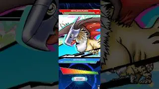 GRIFFOMON / GRYPHONMON VS METALGARURUMON BATTLE | DIGIMON VITAL BRACELET #digimon #デジモン