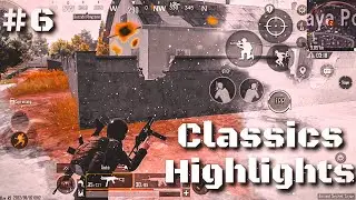 | Classics Highlights #6 | 4 fingers claw + Always on Gyroscope | Poco X3 Pro | BGMI\PUBG Mobile |