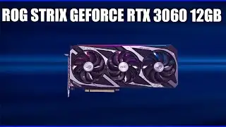 Видеокарта Asus ROG Strix GeForce RTX 3060 12GB (OC) [ROG-STRIX-RTX3060-12G-GAMING]