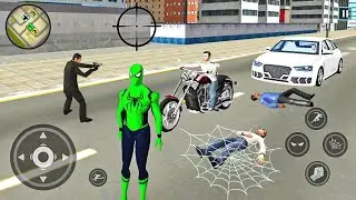 Next-Gen Super Spider Hero Crime City 2025 | Realistic Open World Action & Intense Rescue Gameplay