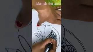 how to draw Mandala art 🎨#art#subscribe #trending #new