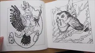 NEU-Flip Through- durchpl&auml;ttern Coloring Book Mouse Guard by David Petersen