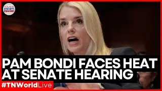 LIVE | Pam Bondi faces Senate Judiciary Committee Grilling on Epstein Case, DOJ weaponization