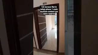 1rk terrace flat in taloja phase 1 main location contact me 8291166018