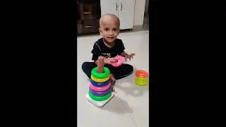 stacking rings toy by 2 years old