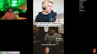 Adin Ross reacts to xQc saying 