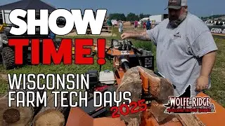 A Tour of the Wolfe Ridge booth at Wisconsin Farm Technology Days with Fuelwood, Japa, and Rammy!