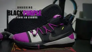 UNBOXING BLACK PURPLE 2018 Nike KOBE AD Exodus