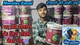 Nerolac Excel paint 🫟 Ghar paint karane se pahle yah video jarur dekhen 100% 🫟 diwaron ki lambi umra