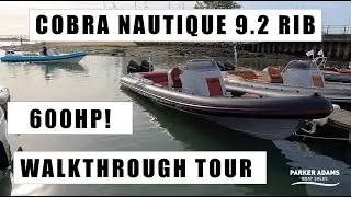9,2-метровый зверь Cobra RIB! Мощность 600 л.с. обеспечивает скорость 60 узлов в полном качественном исполнении!