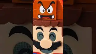 Mario&rsquo;s Goomba mask! 😁 #legomario #supermario #goomba #nintendoswitch #mariomaker2