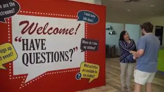 The Pop-Up WELCOME Backdrop