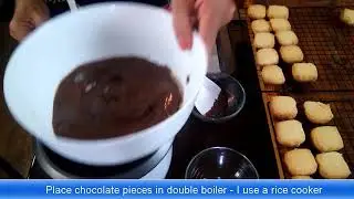 Chocolate Covered Butter Cookies - 1,000 Cookie Recipes