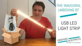 ▶️ Unboxing AliExpress | USB LED Light Strip  💡