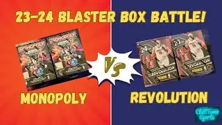 Which Blaster Box is worth your money? 23-24 Prizm Monopoly vs. Revolution Basketball!
