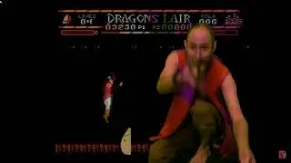 Glitch Gremlin with normal voice and human skin in Dragon's Lair