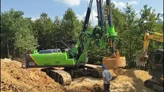 TYSIM KR110D Rotary Drilling Rig for Electric Power Construction | Efficient Piling Solution