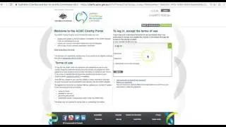 How to log in to the Charity Portal