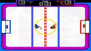 Hat Trick Ice Hockey Arcade Game