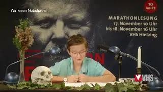 Marathonlesung 2023 &ndash; Phillip Bauer liest Jon Fosse | 89