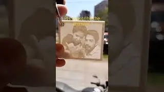 3d Magic photo Keychain ! Lithophane keychain ! #lithophane #3dprinting #shorts