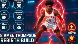 NBA 2K26 6&rsquo;8 Amen Thompson Build | Lock & Board Bulldozer